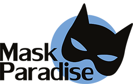 logo mask paradise - Pentlja velika klovn AX-14770